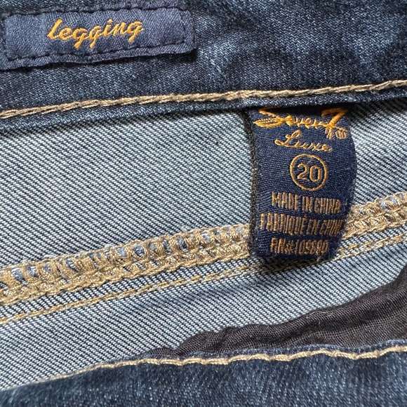 Seven Jeans Legging Fit - size 20 - Picture 3 of 5